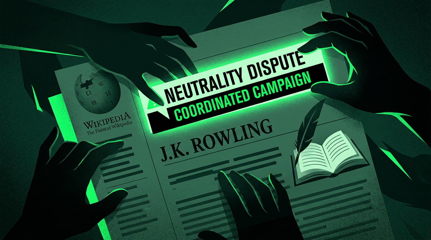 J.K. Rowling Wikipedia investigation